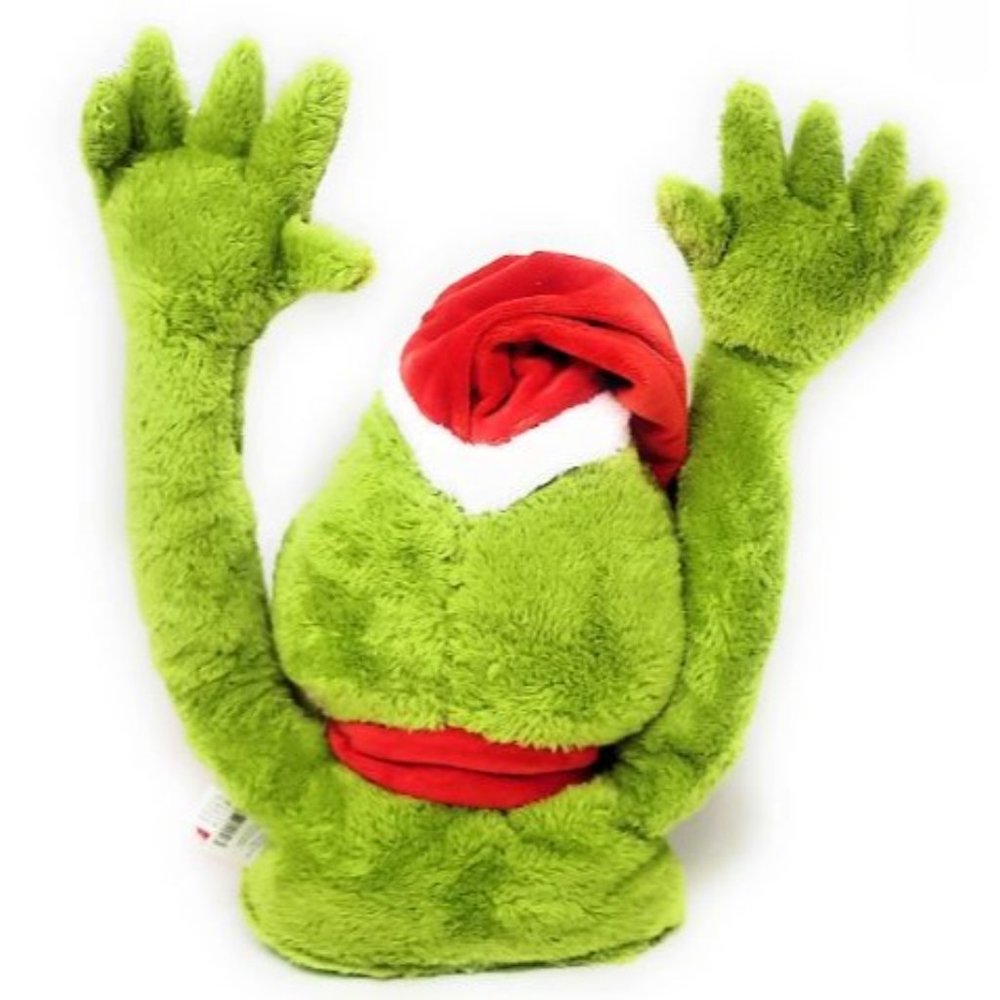 Dr. Seuss Grinch Who Stole Christmas Plush Positionable Tree Topper - Picture 4 of 5